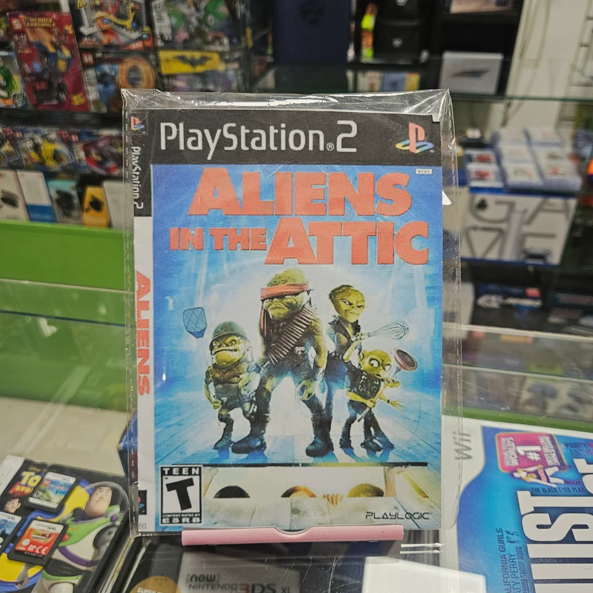 Juego de ps2 - Play 2 Aliens in the Attic