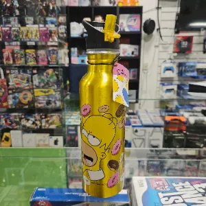 Botella Aluminio Hidratante Original Disney Los Simpsons Homero