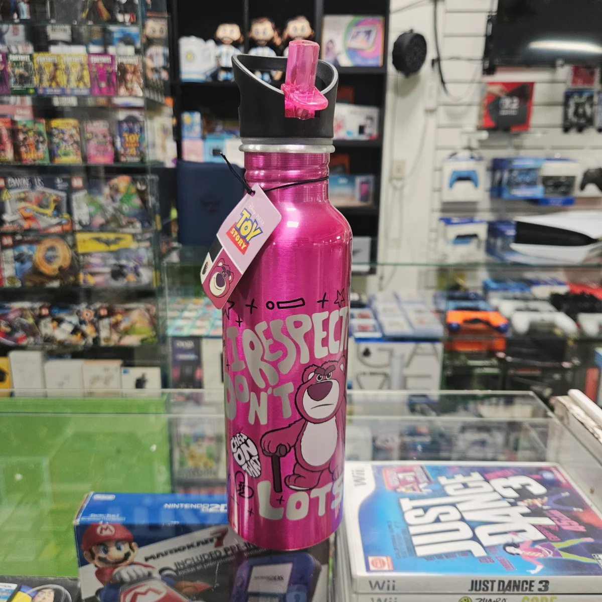 Botella Aluminio Hidratante Original Disney Pixar Toy Story Lotso