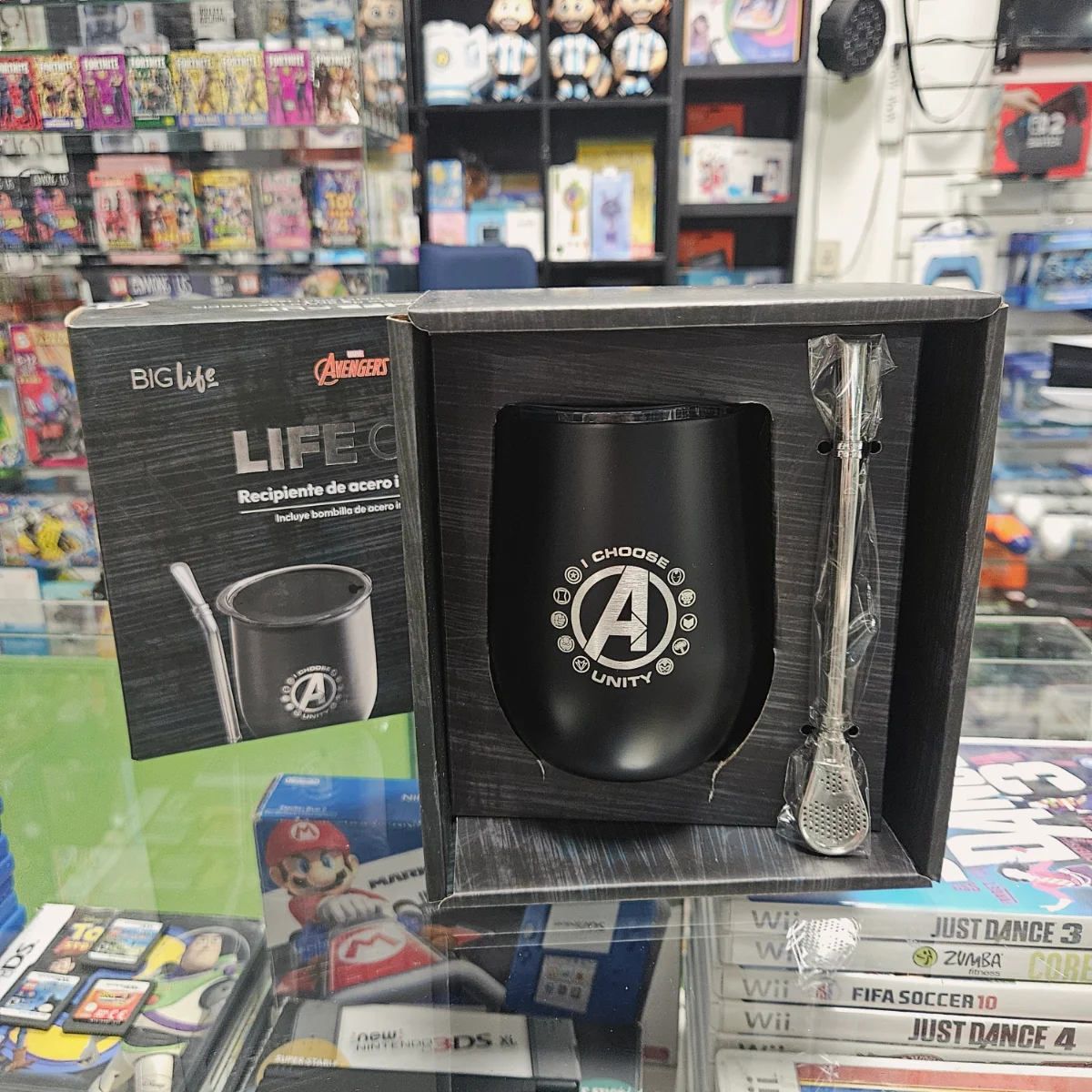 Mate Vaso Taza Acero Inoxidable Oficial Marvel The Avengers — foto 1
