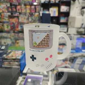 Taza Vidrio Esmerilada Consola Nintendo Game Boy