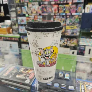 Vaso Oficial con Tapa Cafe Tom and Jerry