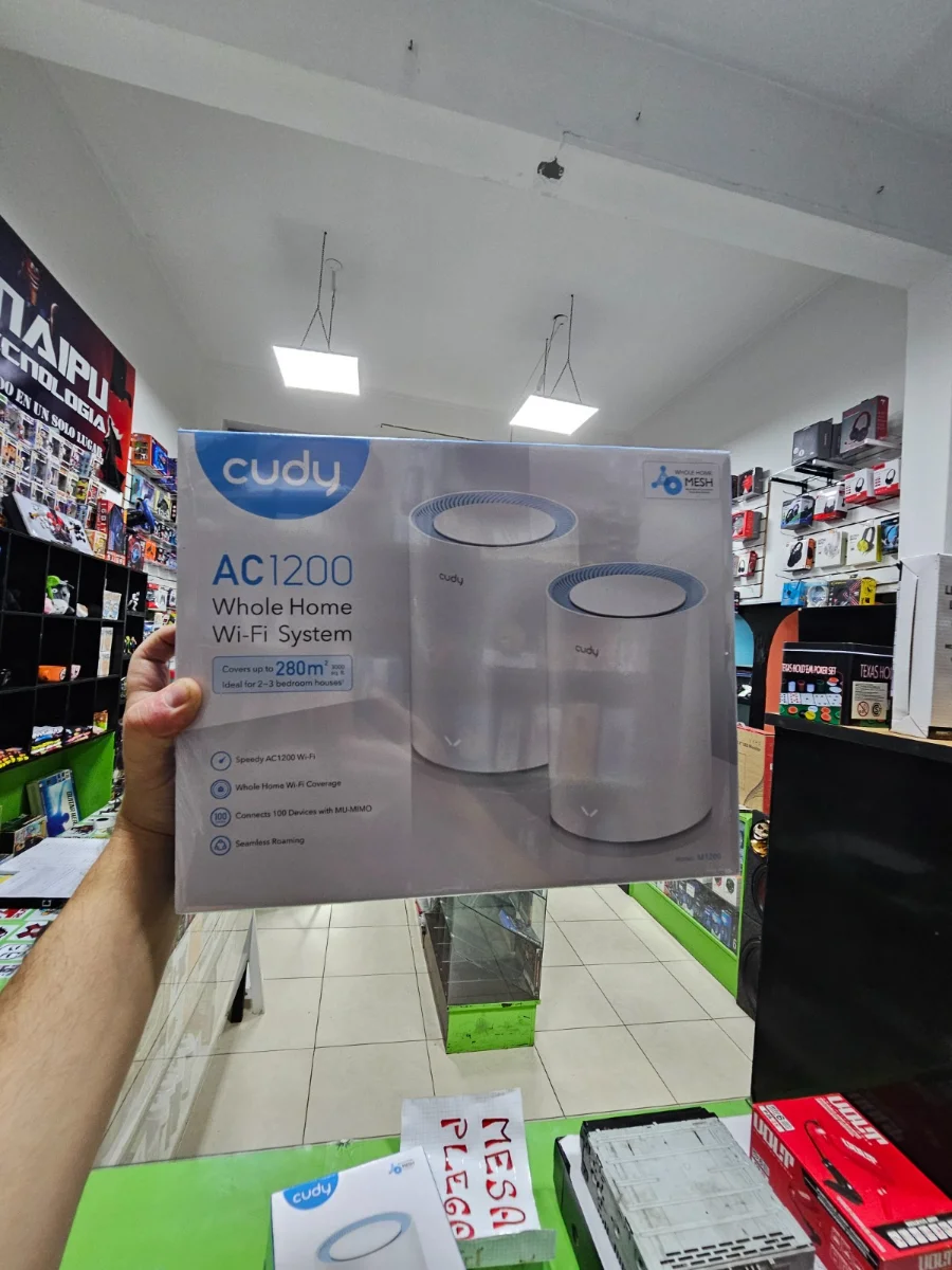 Sistema Wi-Fi Mesh Cudy AC1200 Google Home (Pack x2)