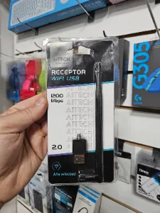 Adaptador Wi-Fi USB AiTech AC1200 Doble Banda