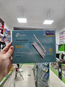 Adaptador Wi-Fi USB TP-Link TL-WN722N Alta Ganancia 150 Mbps