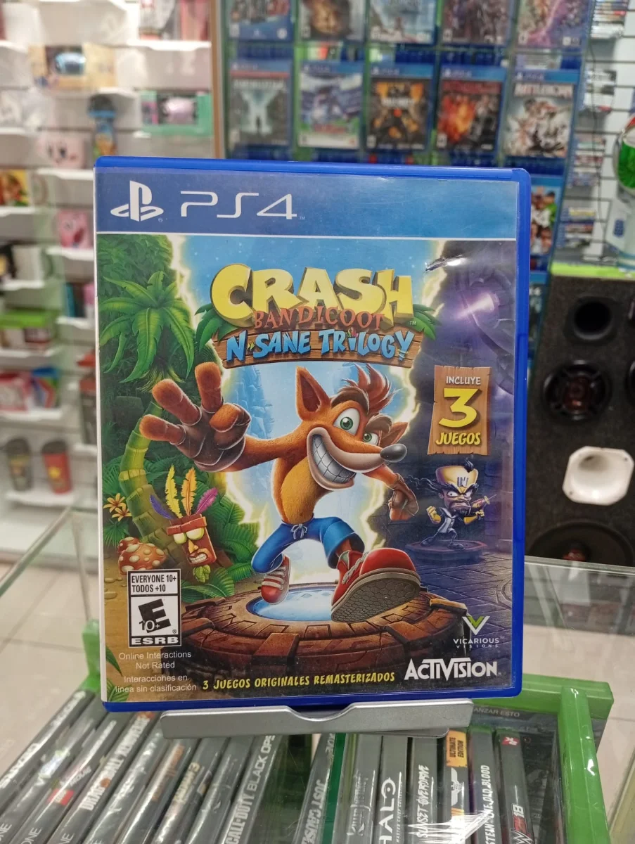 Crash Bandicoot N. Sane Trilogy para PlayStation 4