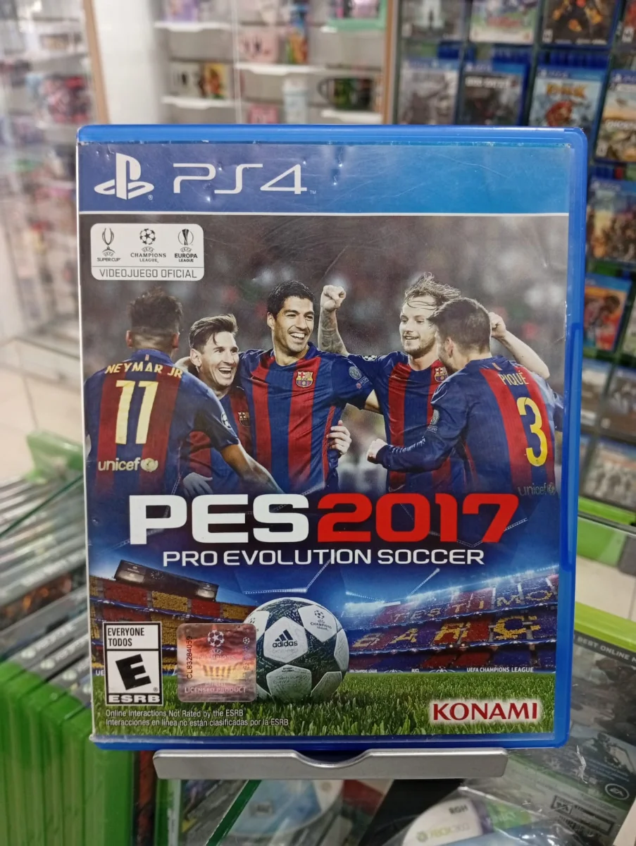 PES 2017 para PlayStation 4