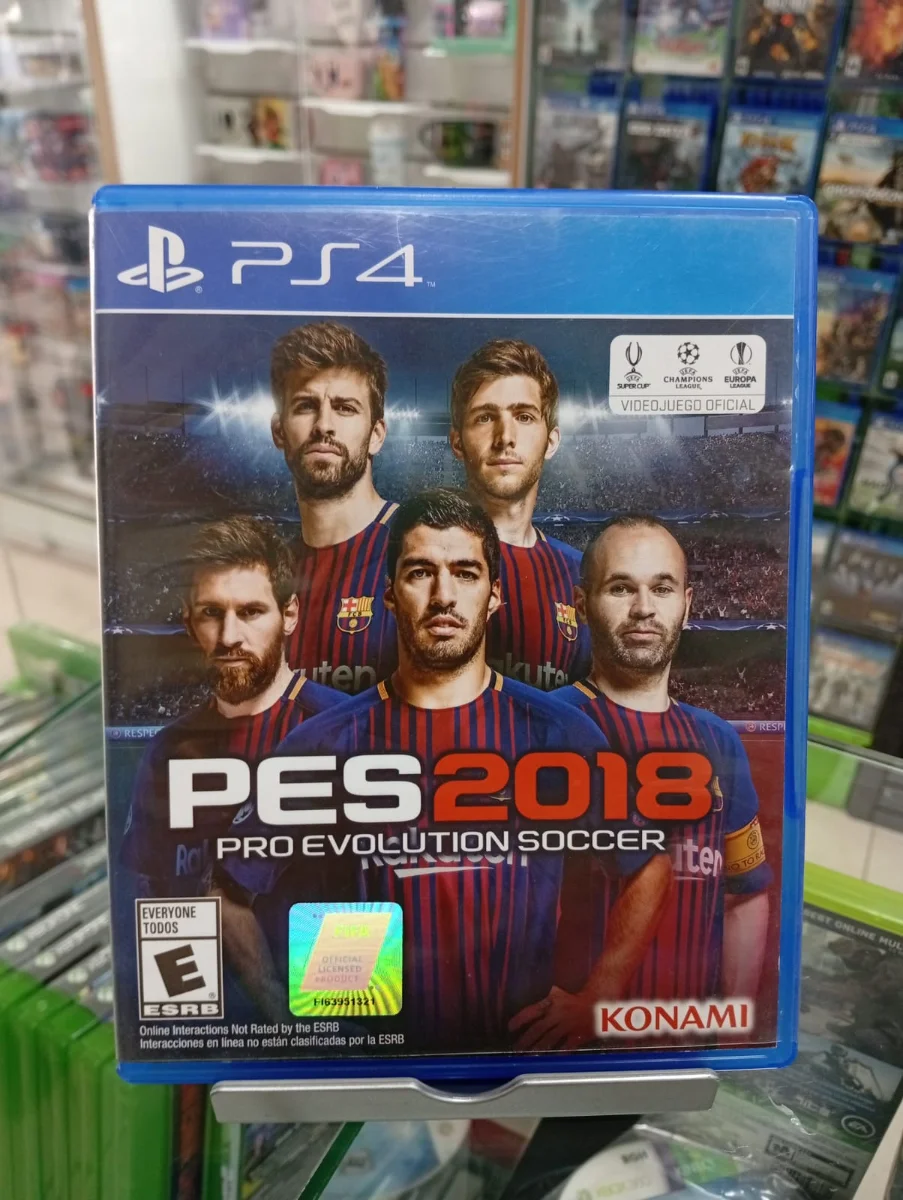 PES 2018 para PlayStation 4