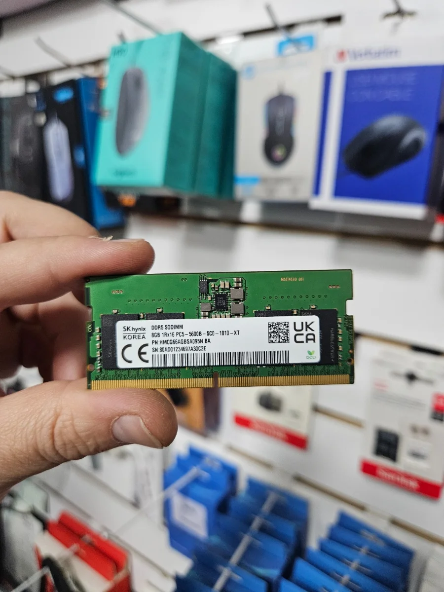 Memoria Ram Sodimm Ddr5 8gb 5600 Mhz Sk Hynix