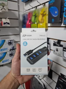 Hub USB 3.0 Noga NGH47 de Alta Velocidad