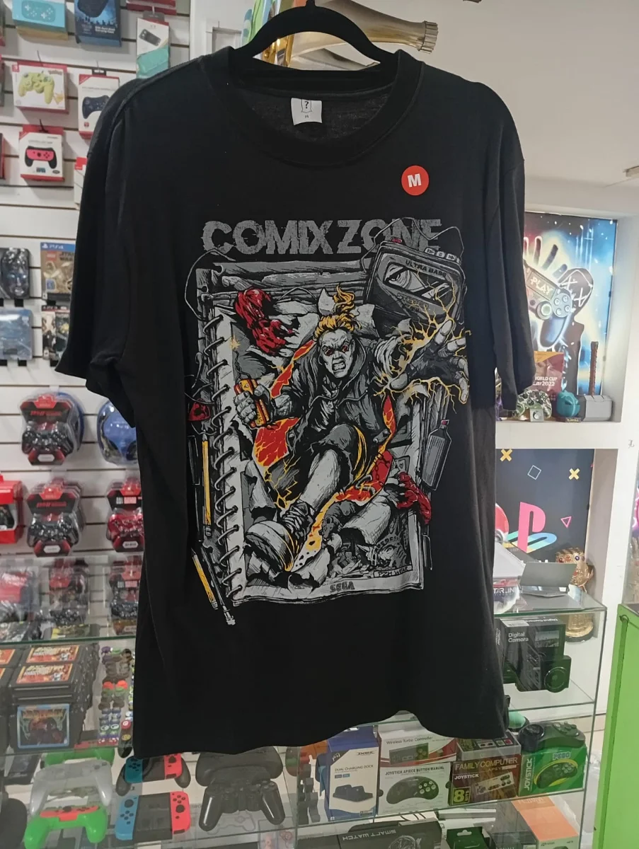 Remera negra Comix Zone