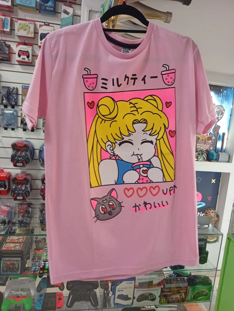 Remera rosa Sailor Moon