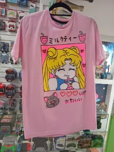 Remera rosa Sailor Moon