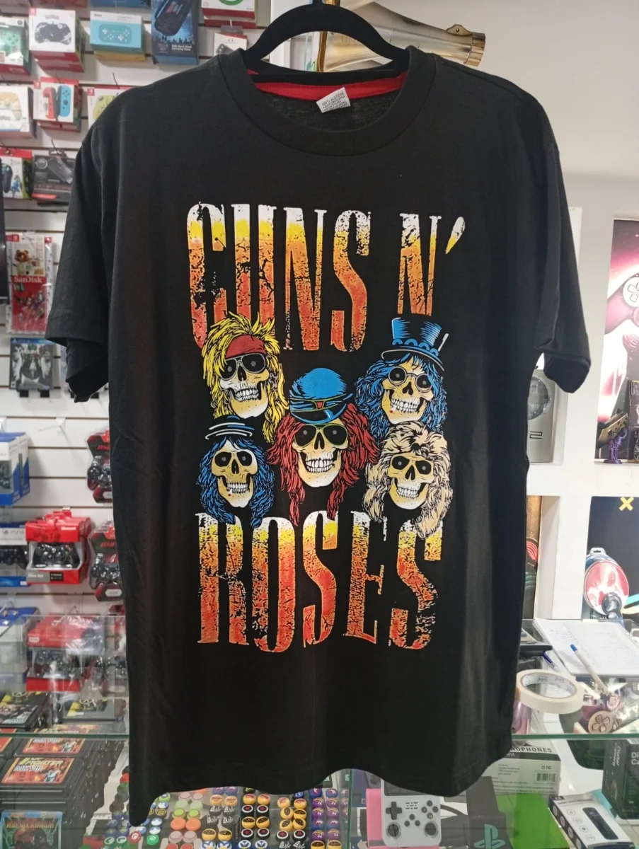 Remera negra Guns N’ Roses