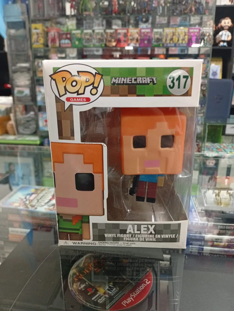Figura coleccionable Alex 317 - Minecraft