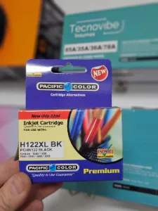 Cartucho de Tinta Pacific Color HP 122 XL Negro