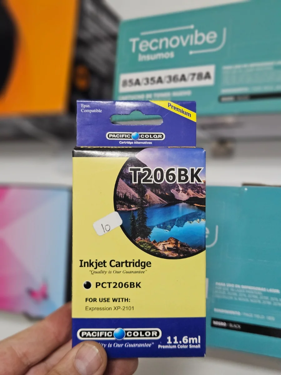 Cartucho de Tinta Pacific Color Epson T26 Negro 11,6 ml