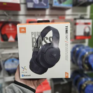Auriculares inalámbricos JBL Pure Bass negros
