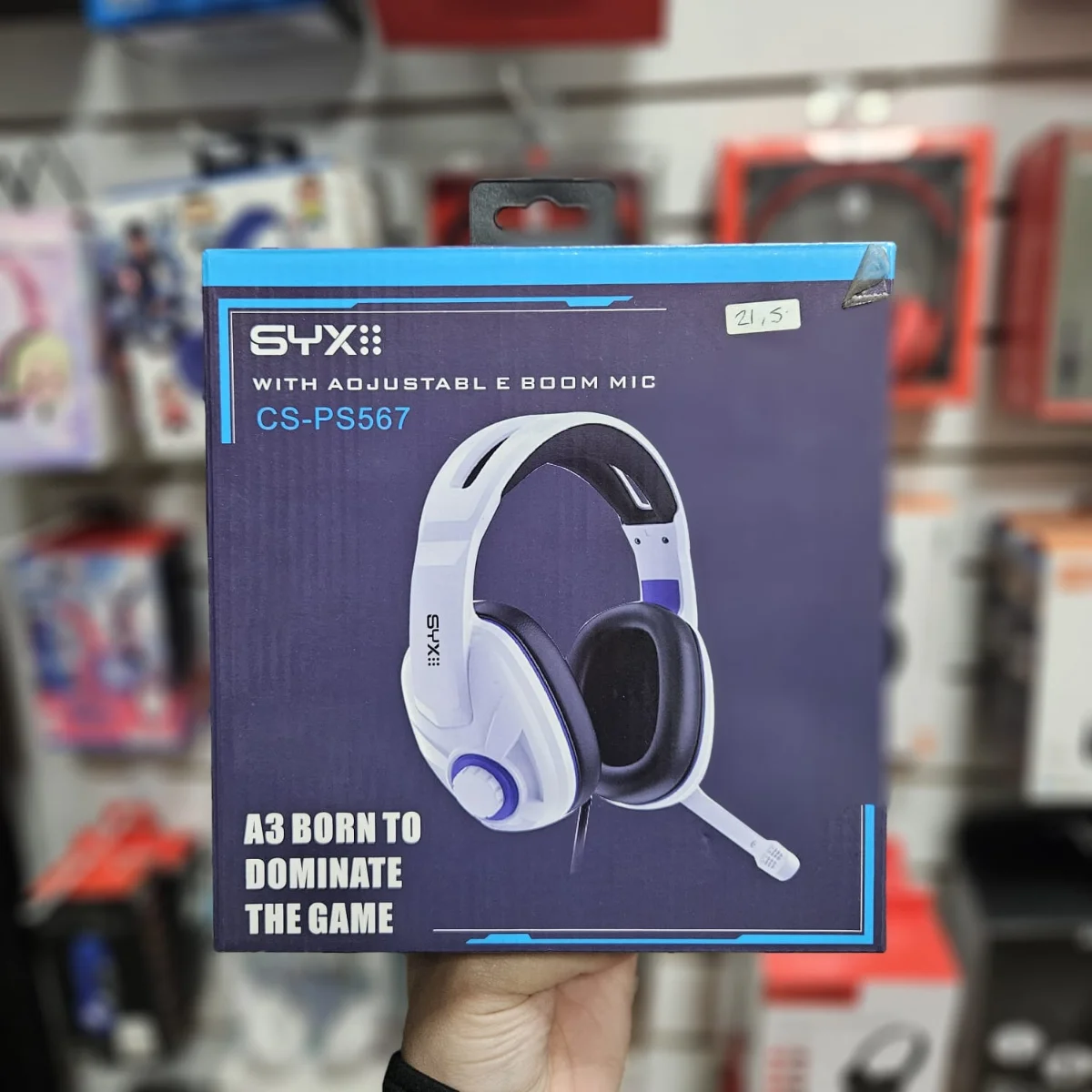 Auriculares gamer SYX CS-PS567