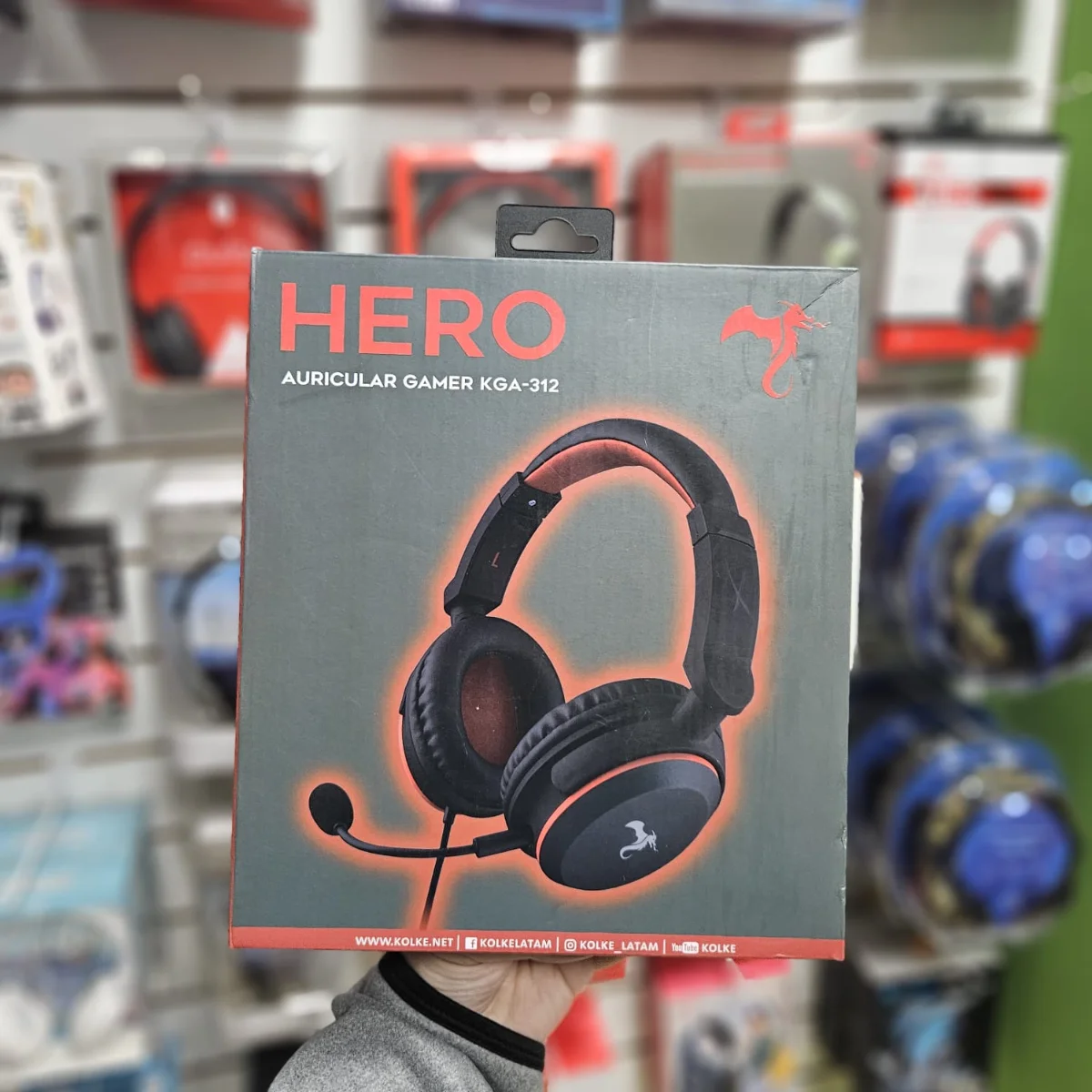 Auriculares gamer Hero KGA-192