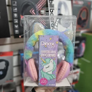 Auriculares infantiles Dinax diseño unicornio