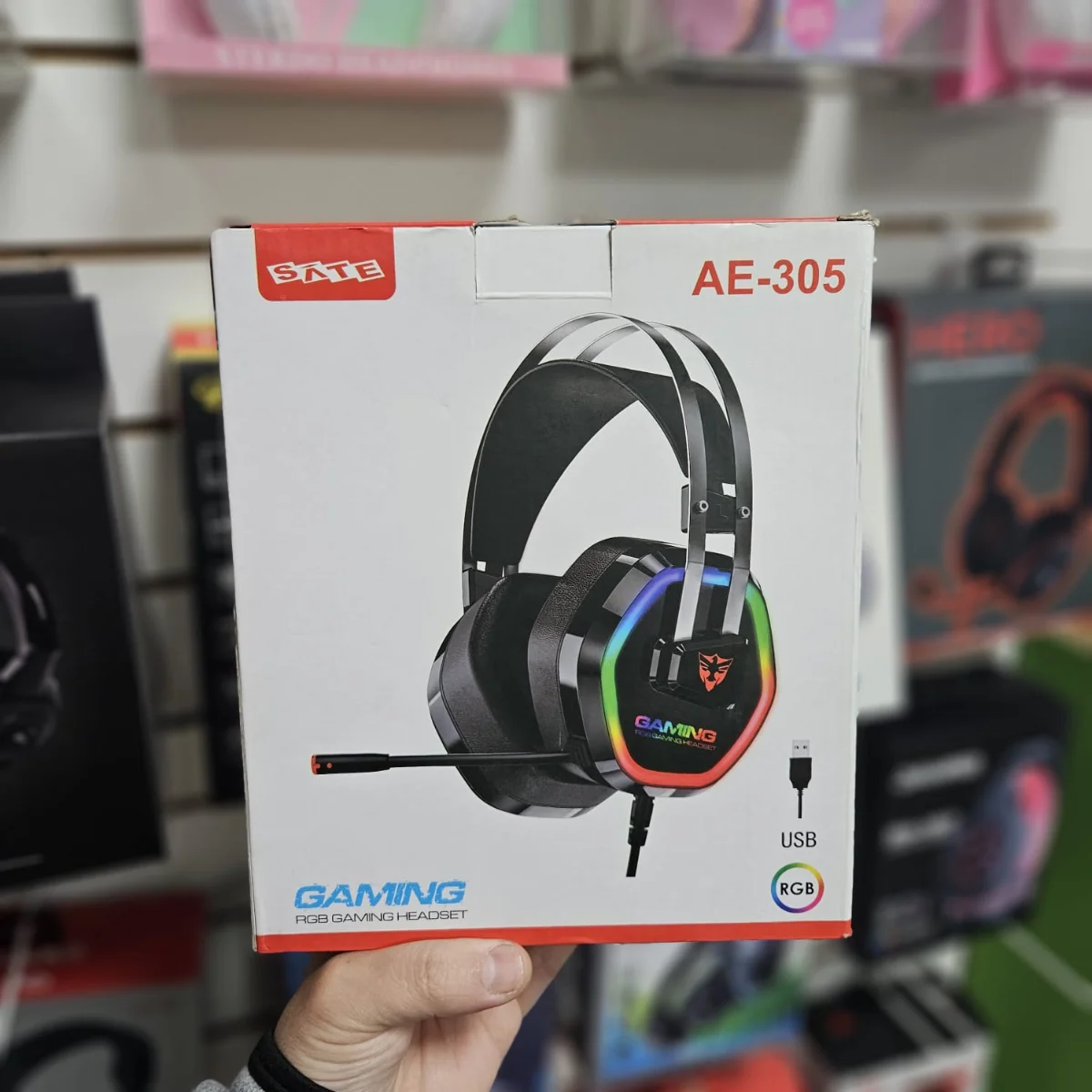 Auriculares gamer Tame AE-305 USB