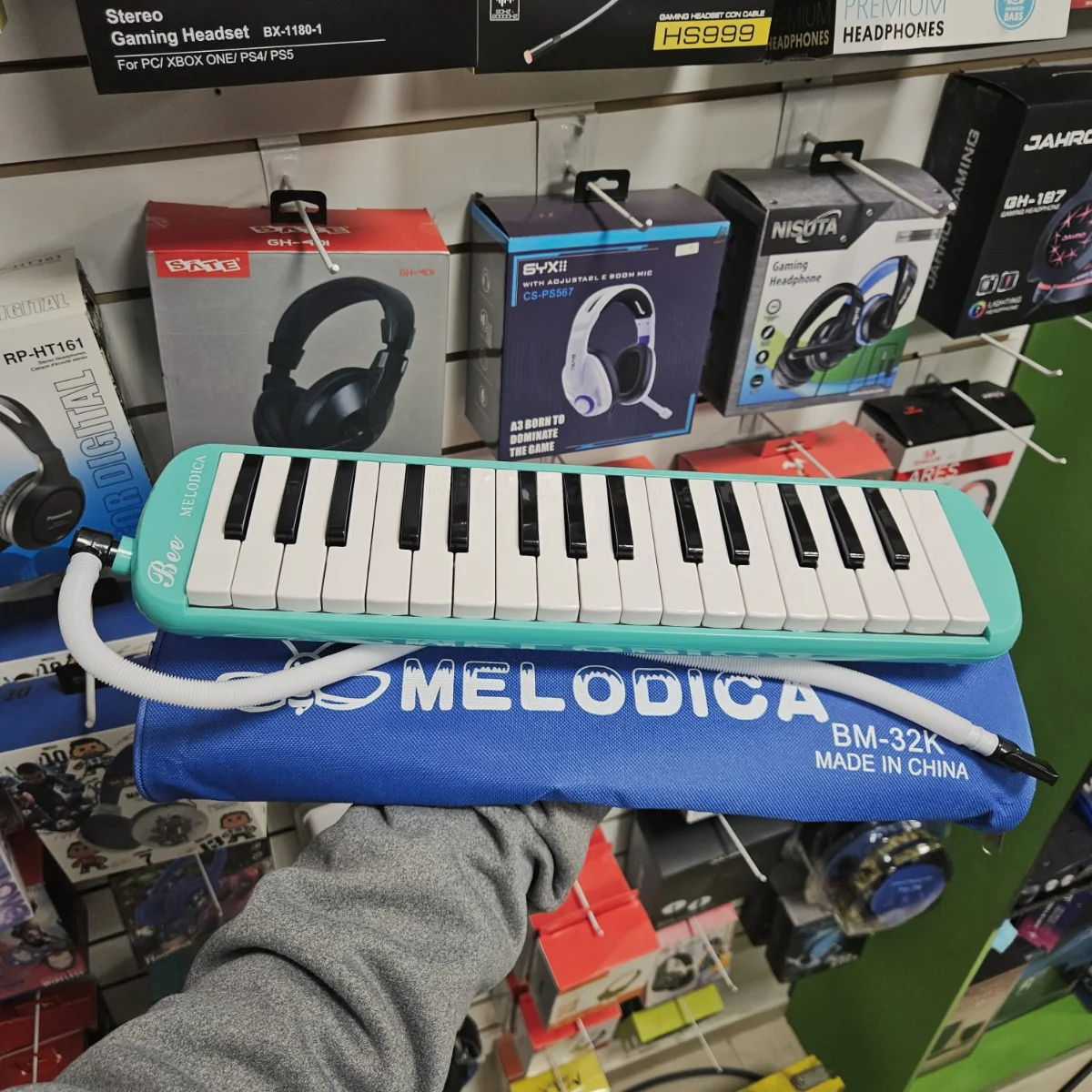 Melódica BM-32K turquesa