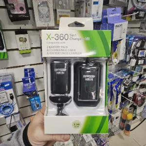 Kit de carga 5 en 1 para Xbox 360