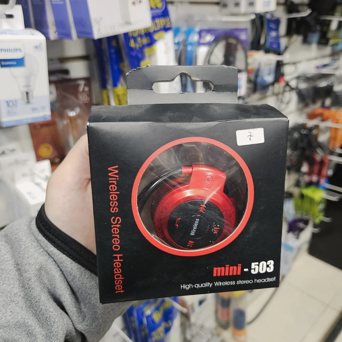 Auriculares inalámbricos Mini-503 rojos