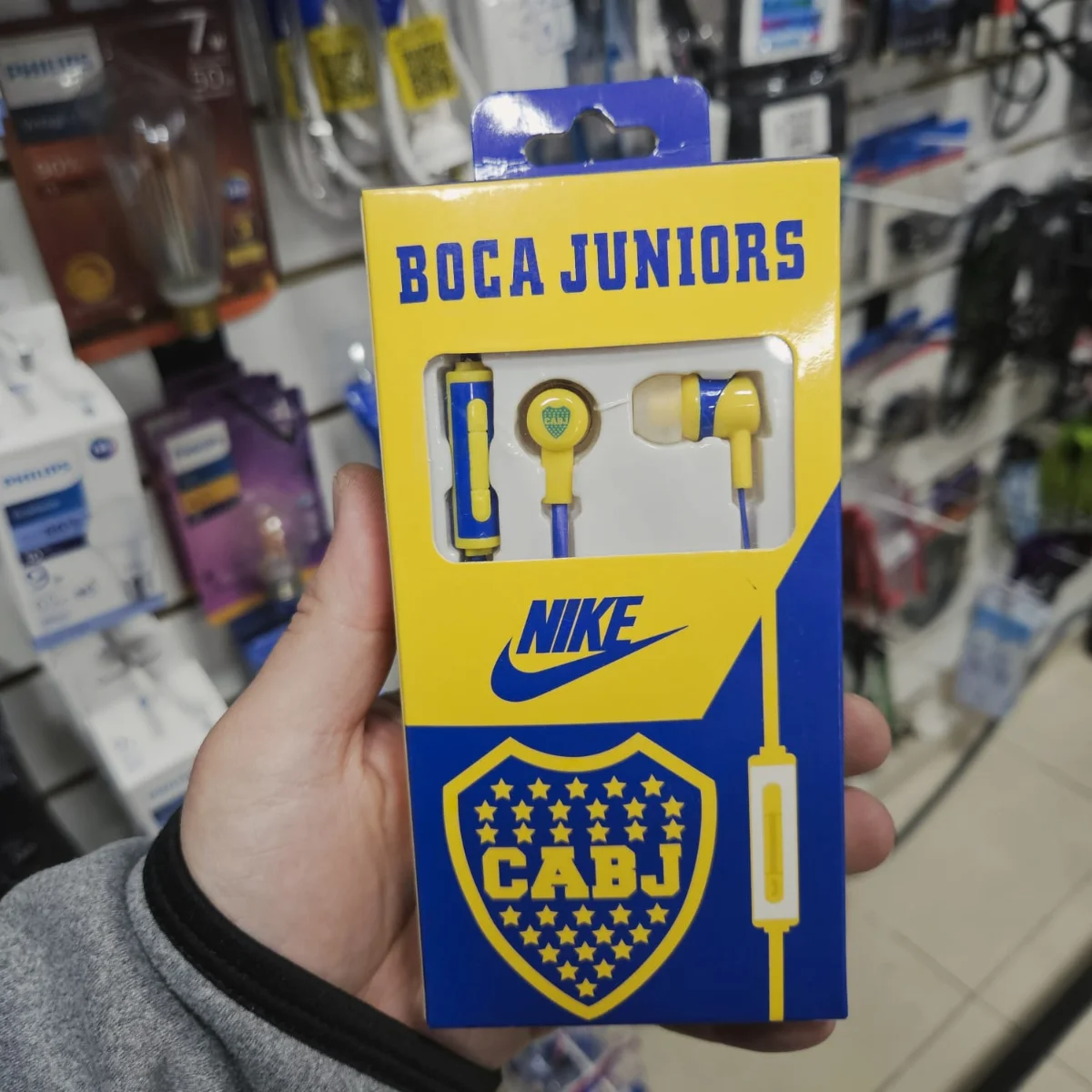 Auriculares con cable Boca Juniors