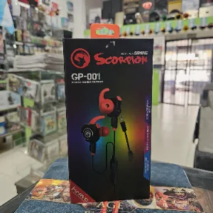 Auriculares gamer Scorpion GP-001