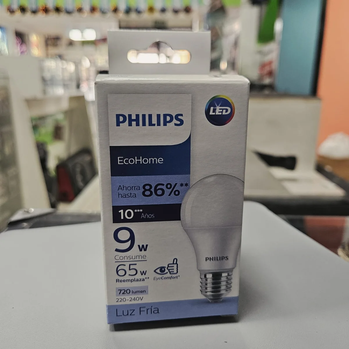 Lámpara LED Philips EcoHome 9 W