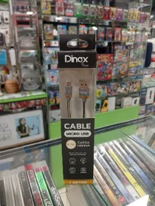Cable Micro USB Dinax 1 m 5,1 A negro