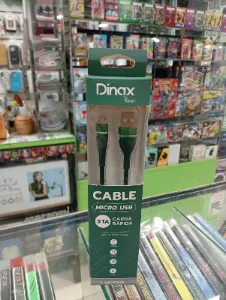 Cable Micro USB Dinax 1 m 5,1 A