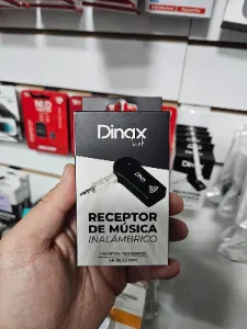 Receptor de Música Inalámbrico Dinax Link con Micrófono