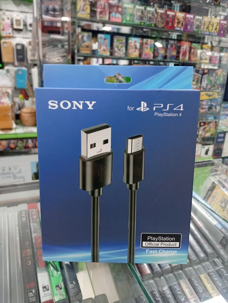 Cable USB para PlayStation 4