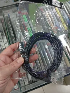 Cable de carga y datos negro