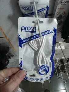 Cable USB Pro21 blanco