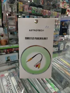 Cable Astrotech 3,5 mm macho a AV hembra
