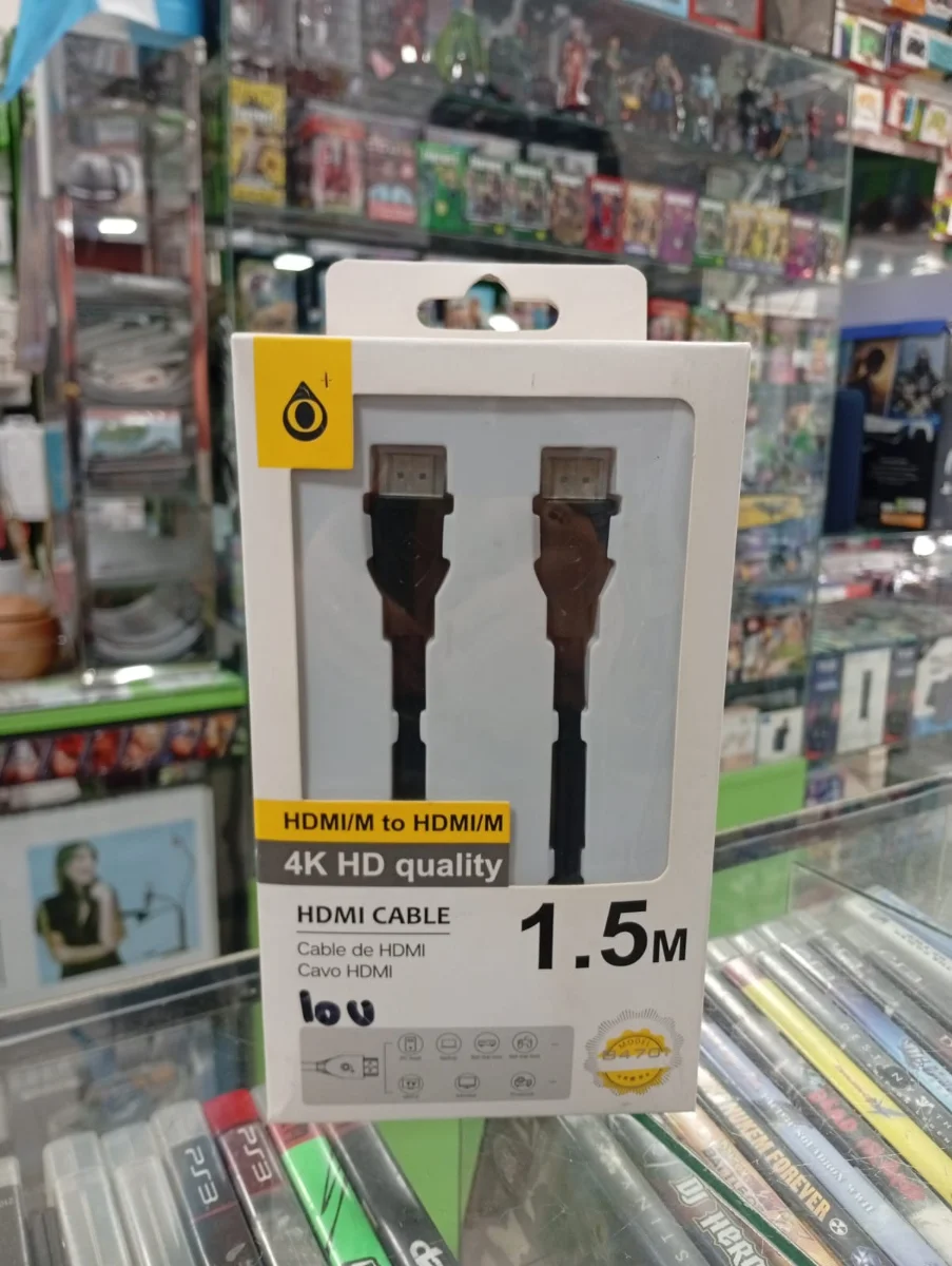Cable HDMI a HDMI de 1,5 m 4k