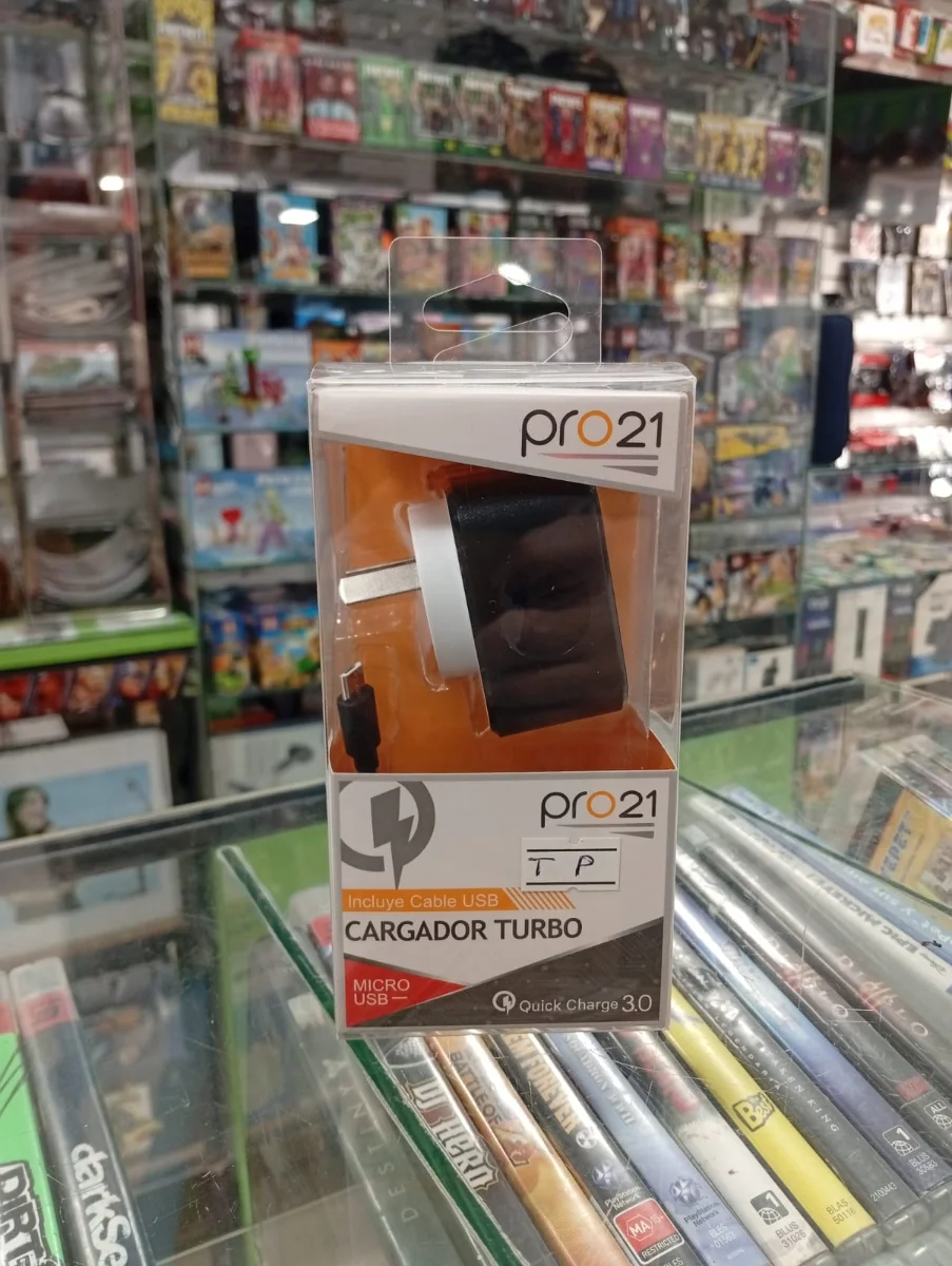 Cargador Pro21 Quick Charge 3.0