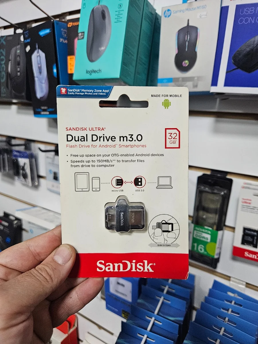 Pendrive SanDisk Ultra Dual Drive 32 GB USB 3.0
