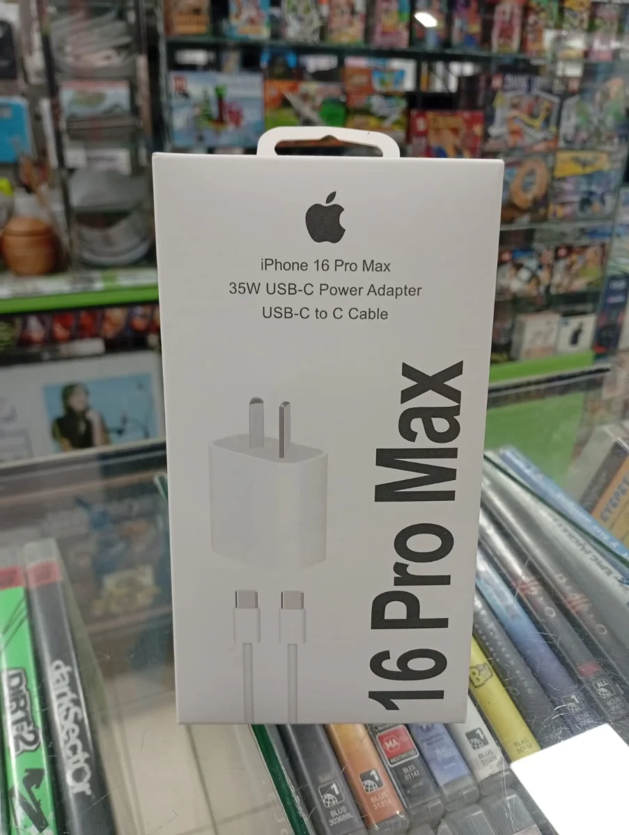 Cargador USB-C de 35 W para iPhone 16 Pro Max