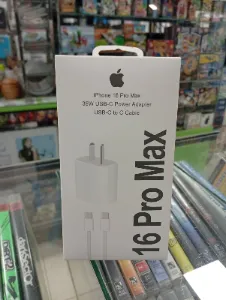 Cargador USB-C de 35 W para iPhone 16 Pro Max
