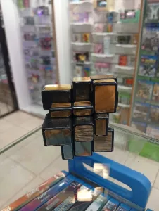 Cubo Rubik Mirror dorado