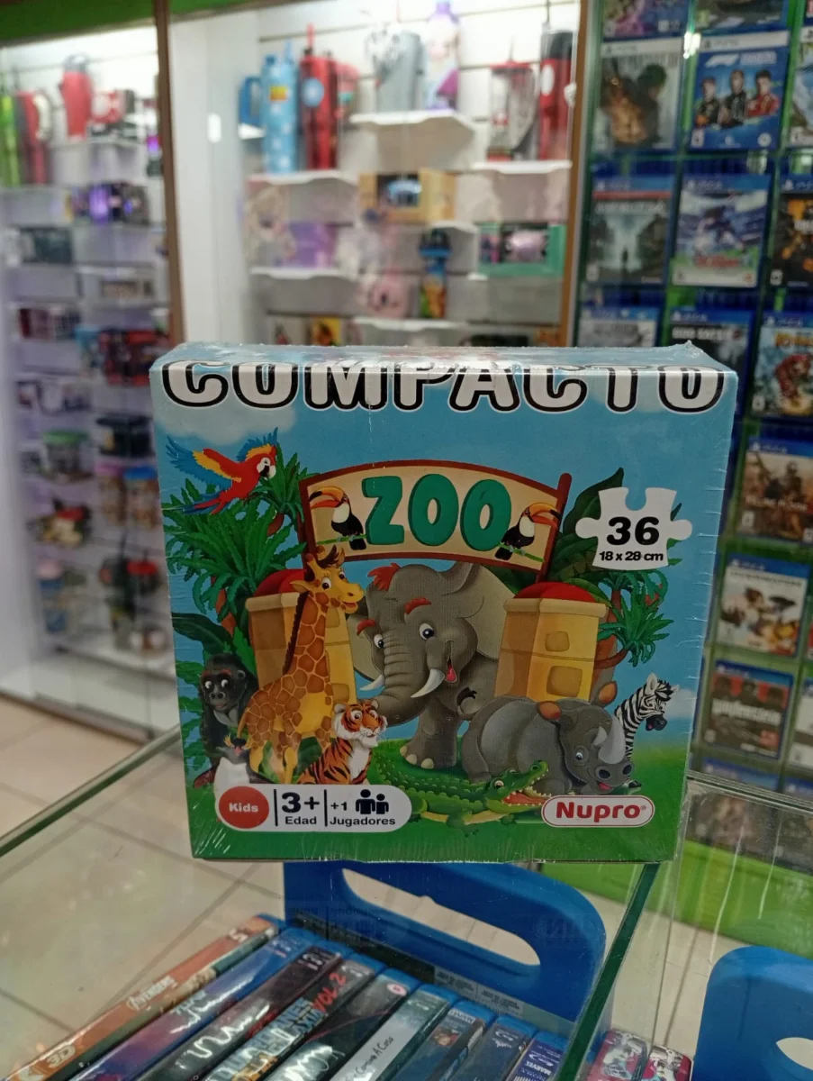 Rompecabezas Compacto Zoo de 36 piezas