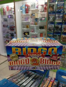 Bingo familiar de 90 bolillas