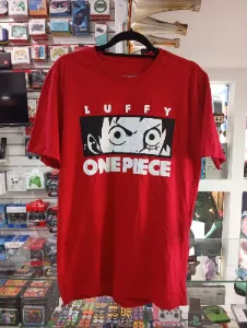 Remera roja Luffy One Piece