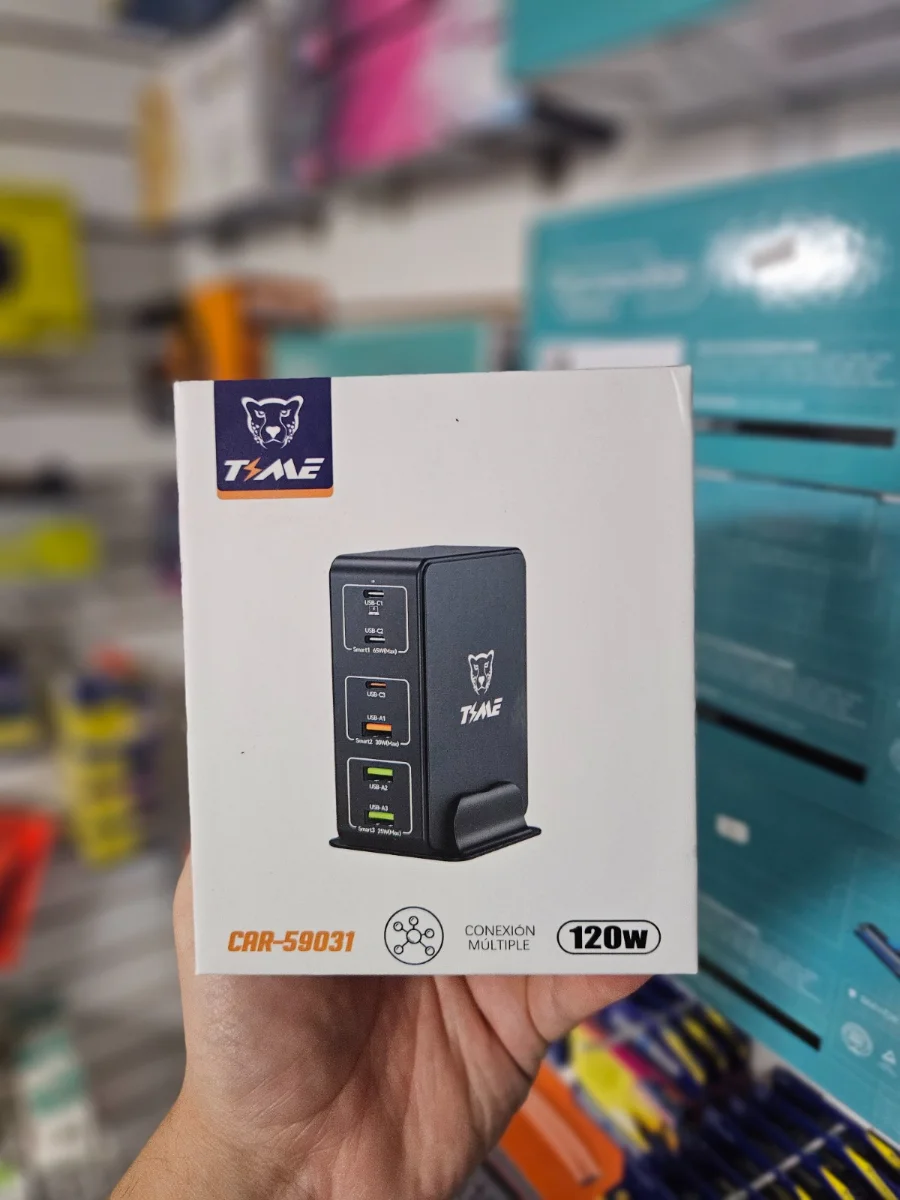 Conexión Múltiple TIME CAR-59031 120W