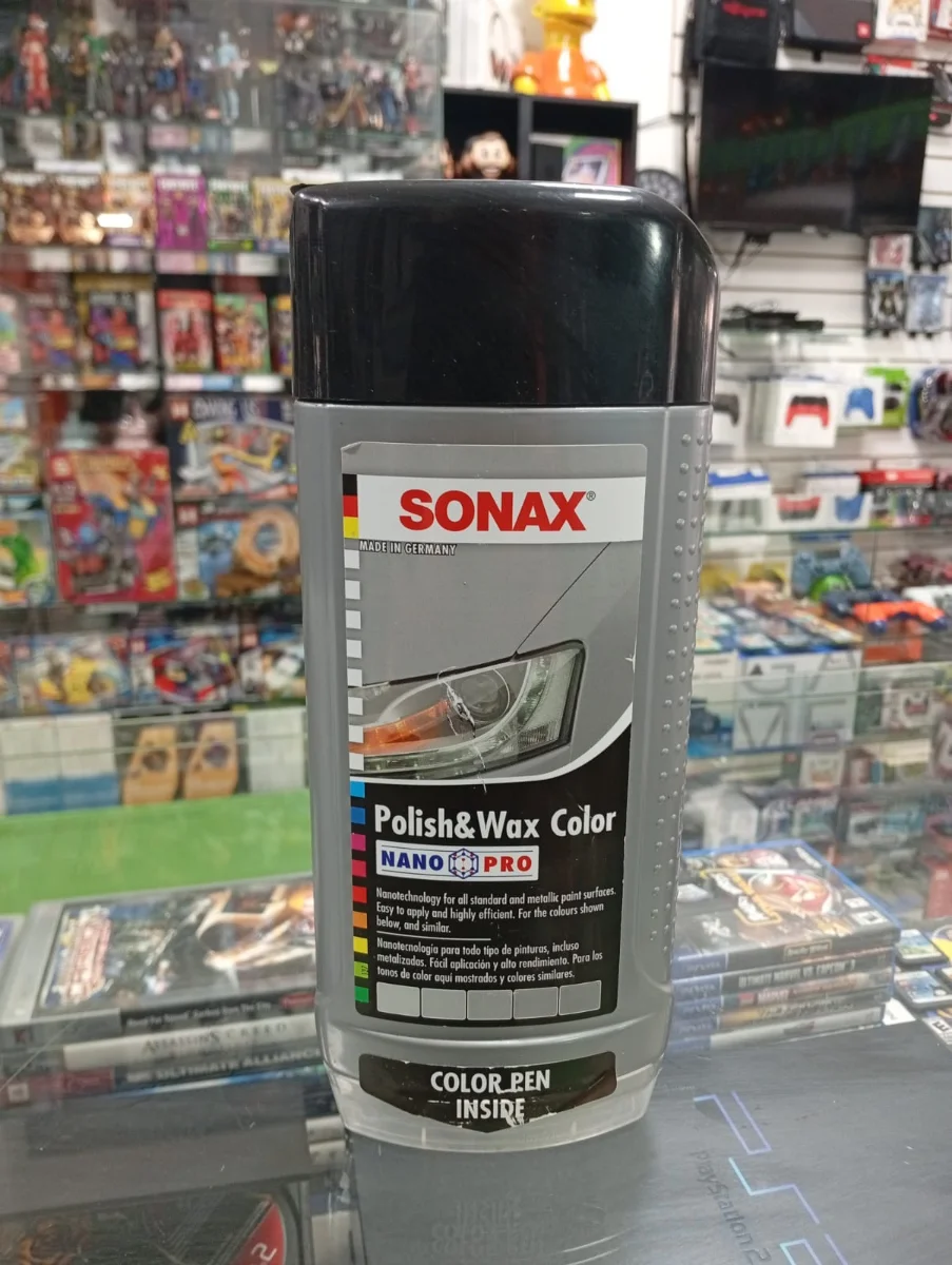 Sonax Polish & Wax Color negro